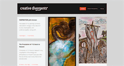 Desktop Screenshot of creativedivergents.com